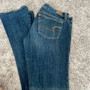 American Eagle skinny kick jeans size 6L